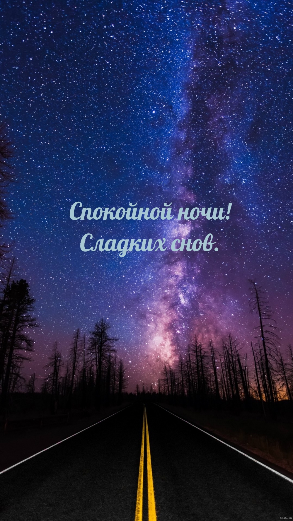 Спокойной ночи! Сладких снов.