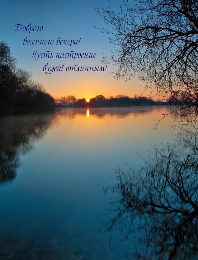 Доброго весеннего вечера! Пусть настроение будет отличным!