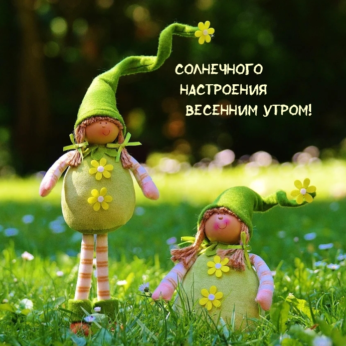 Солнечного настроения весенним утром!