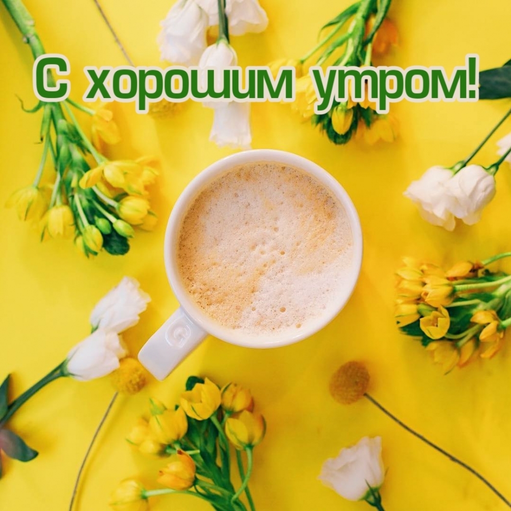 С хорошим утром!