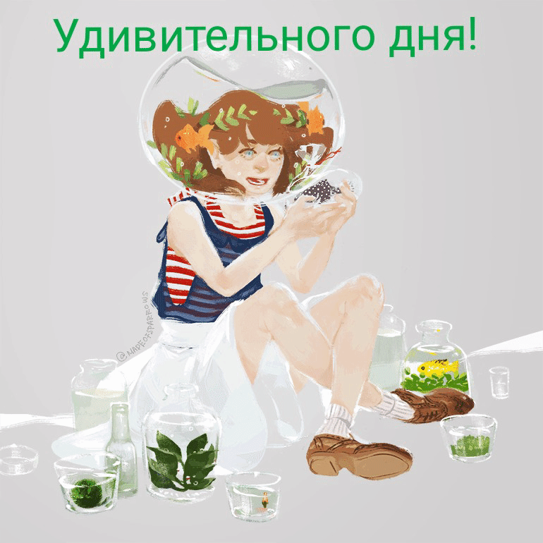 Удивительного дня!