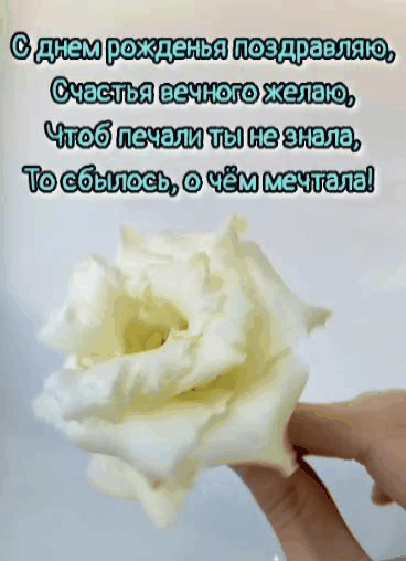 С днем рожденья поздравляю