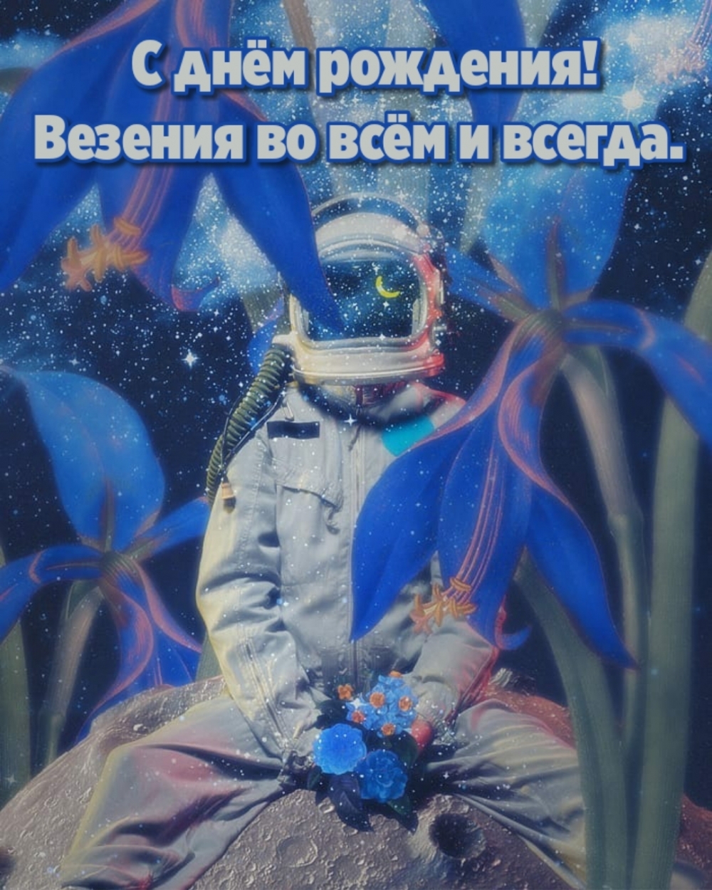 С днём рождения! Везения во всём и всегда.