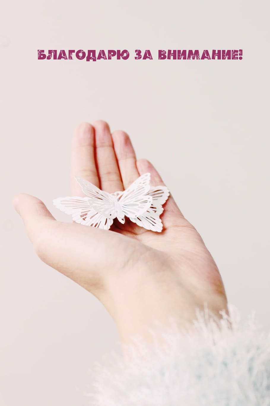 Благодарю за внимание!