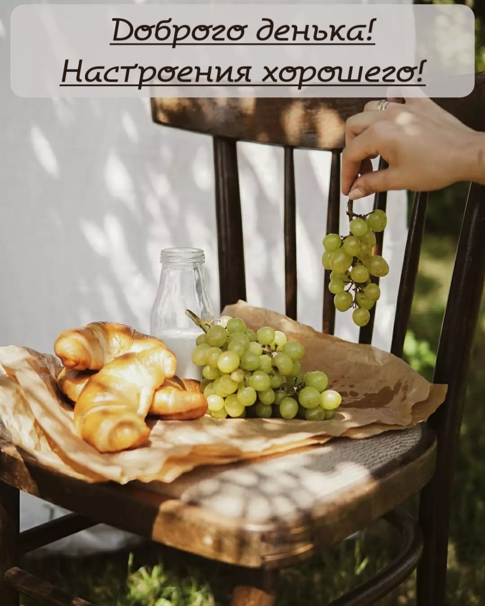 Доброго денька! Настроения хорошего!