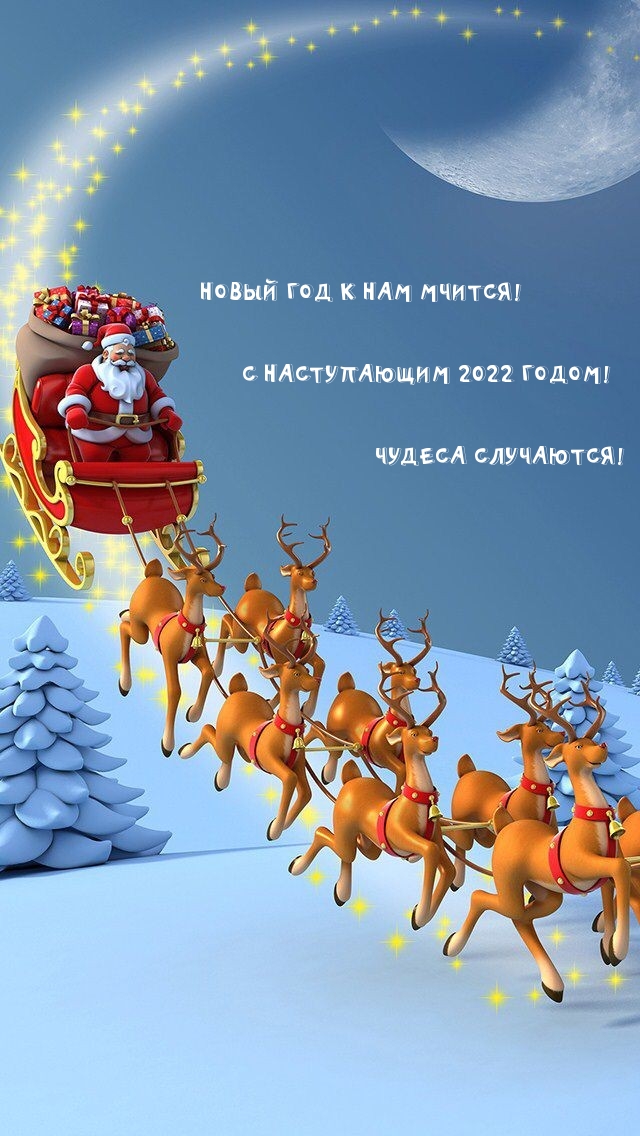 С наступающим 2022 годом!