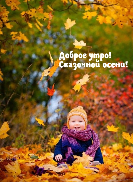 Доброе утро! Сказочной осени!