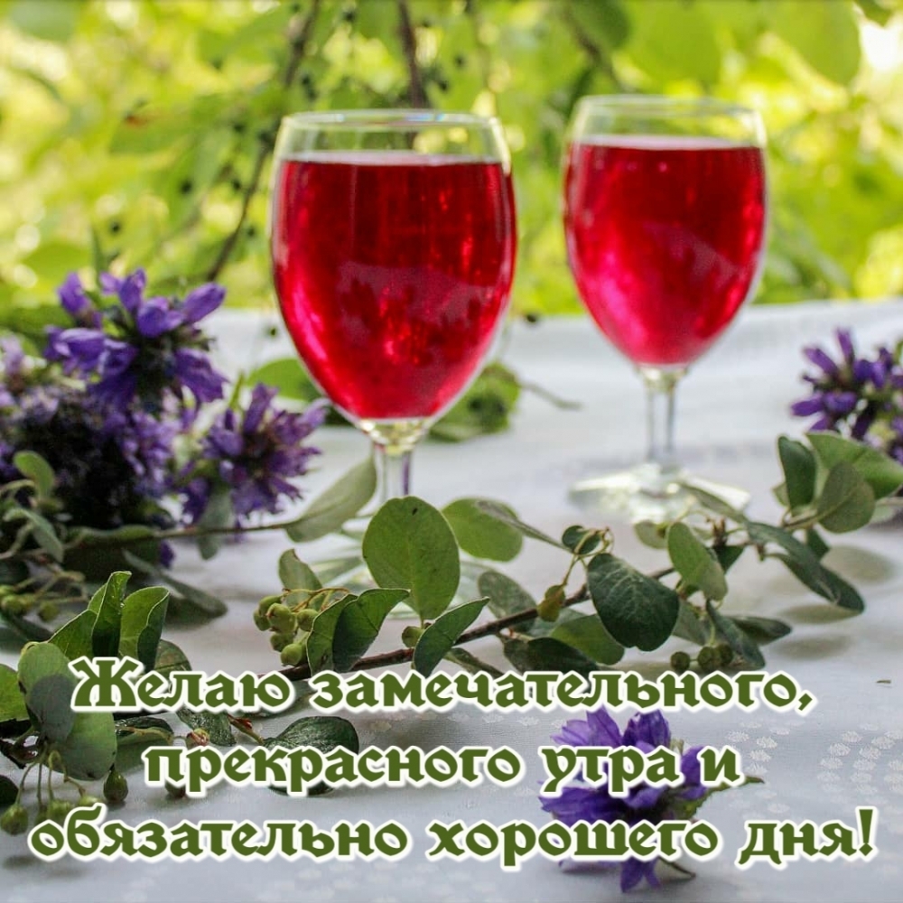 Желаю замечательного, прекрасного утра