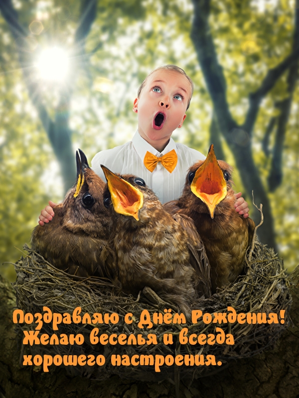 Поздравляю с Днём Рождения! Желаю веселья