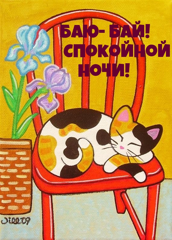 Баю- бай! Спокойной ночи!