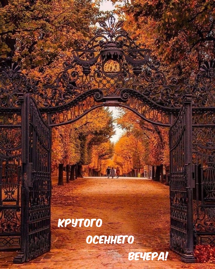 Крутого осеннего вечера!