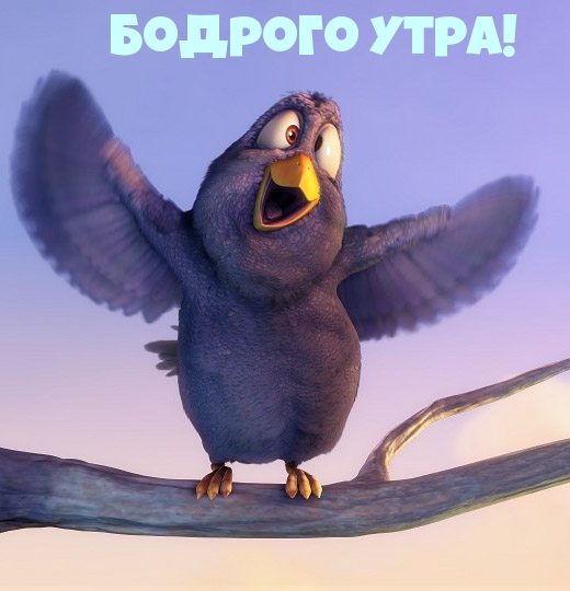 Бодрого утра!