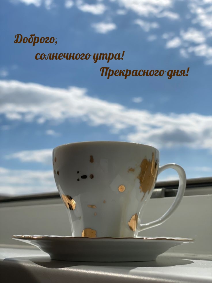 Доброго, солнечного утра! Прекрасного дня!