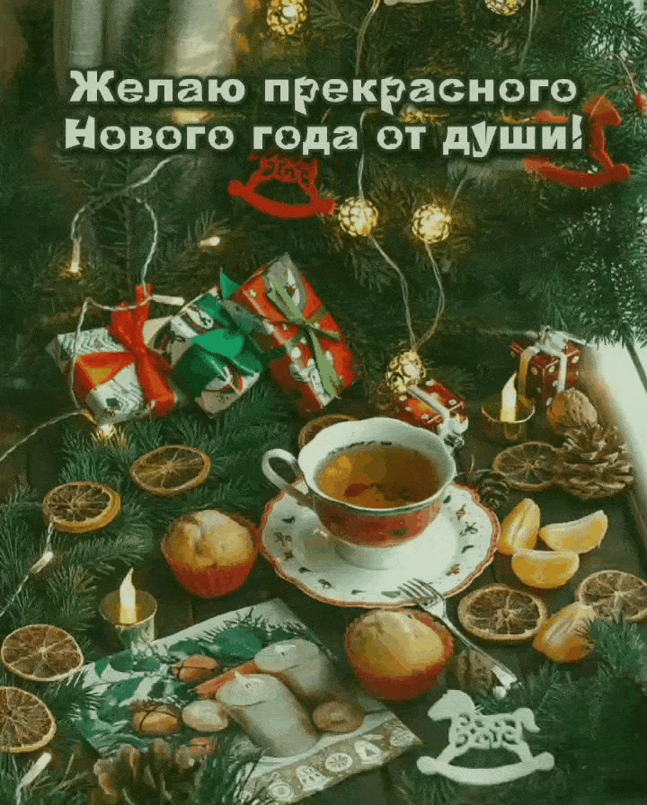 Желаю прекрасного Нового года от души!