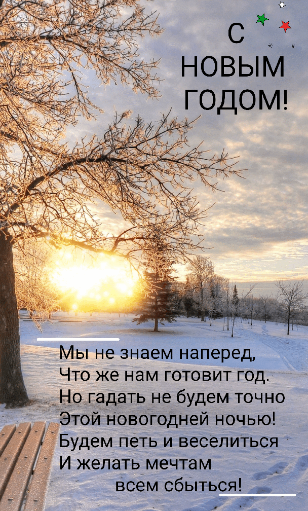 Этой новогодней ночью будем петь