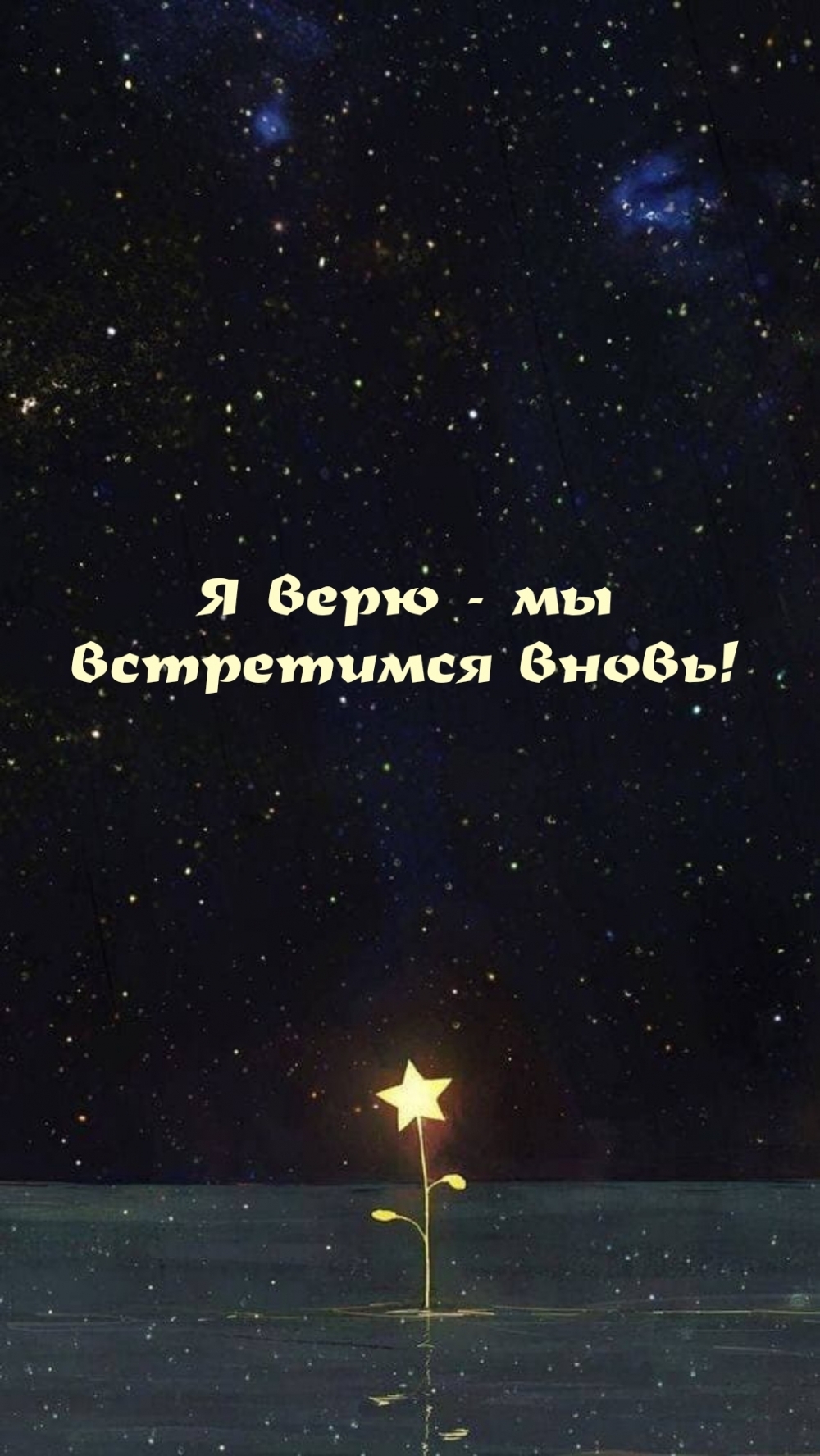 Я верю — мы встретимся вновь!