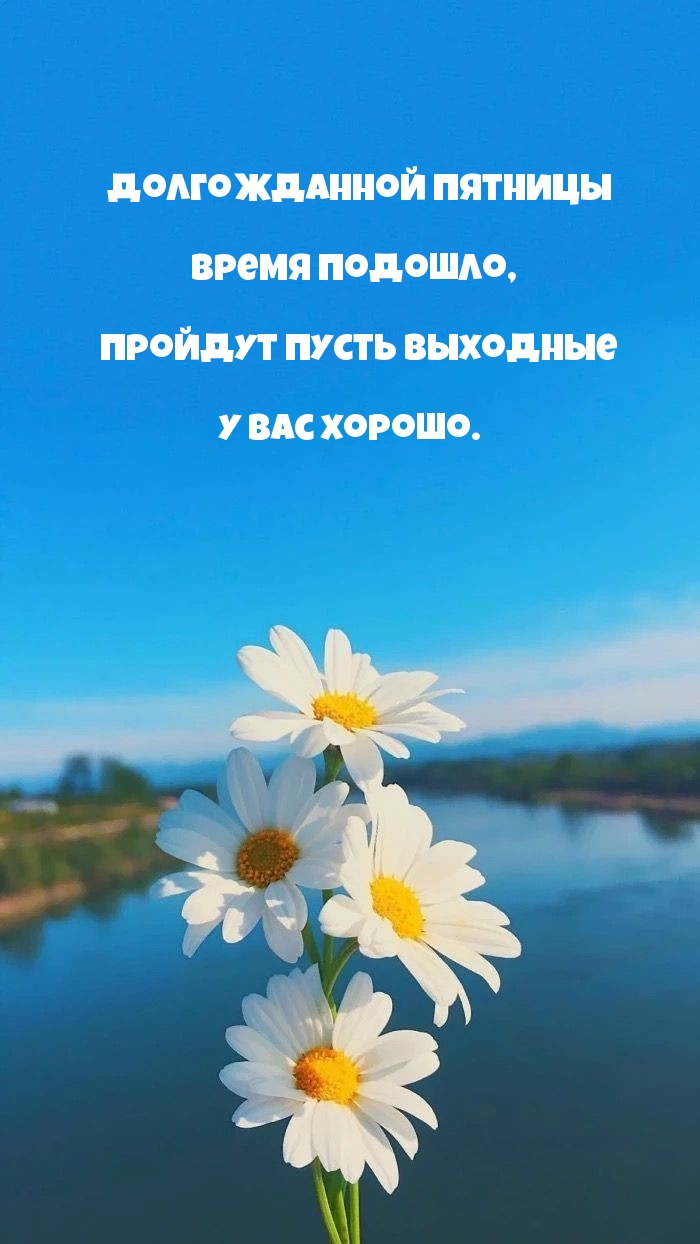 Долгожданной пятницы время подошло