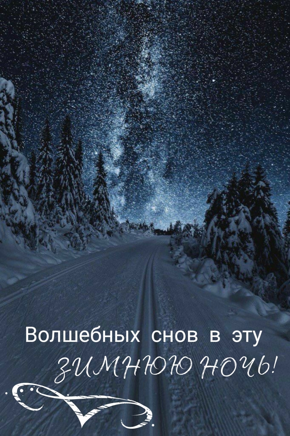 Волшебных снов в эту Зимнюю ночь!