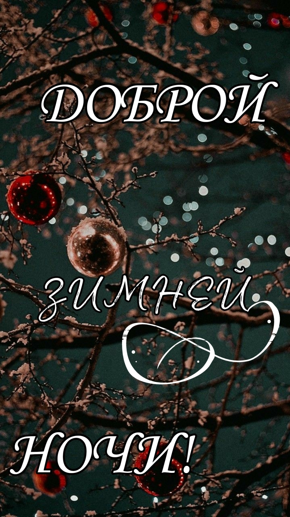 ДОБРОЙ ЗИМНЕЙ НОЧИ!