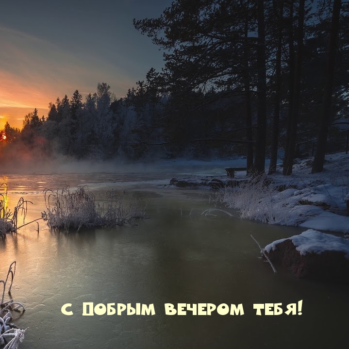 С Добрым вечером тебя!