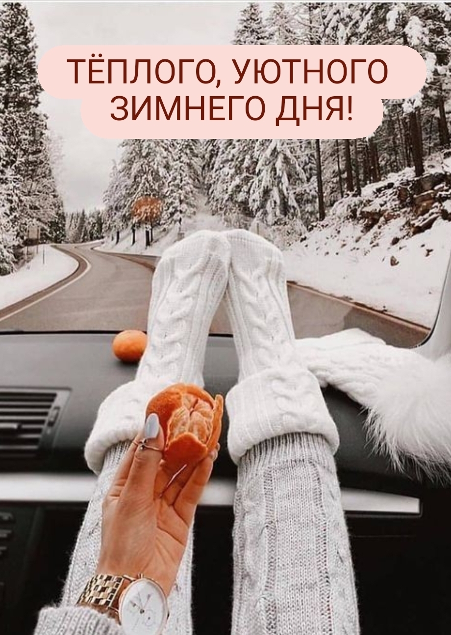 Тёплого, уютного Зимнего дня!