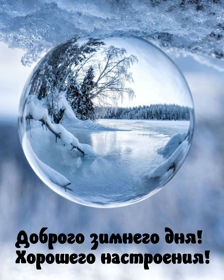 Доброго зимнего дня! Хорошего настроения!