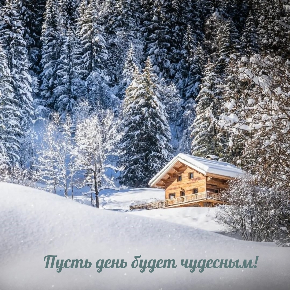 Пусть день будет чудесным!