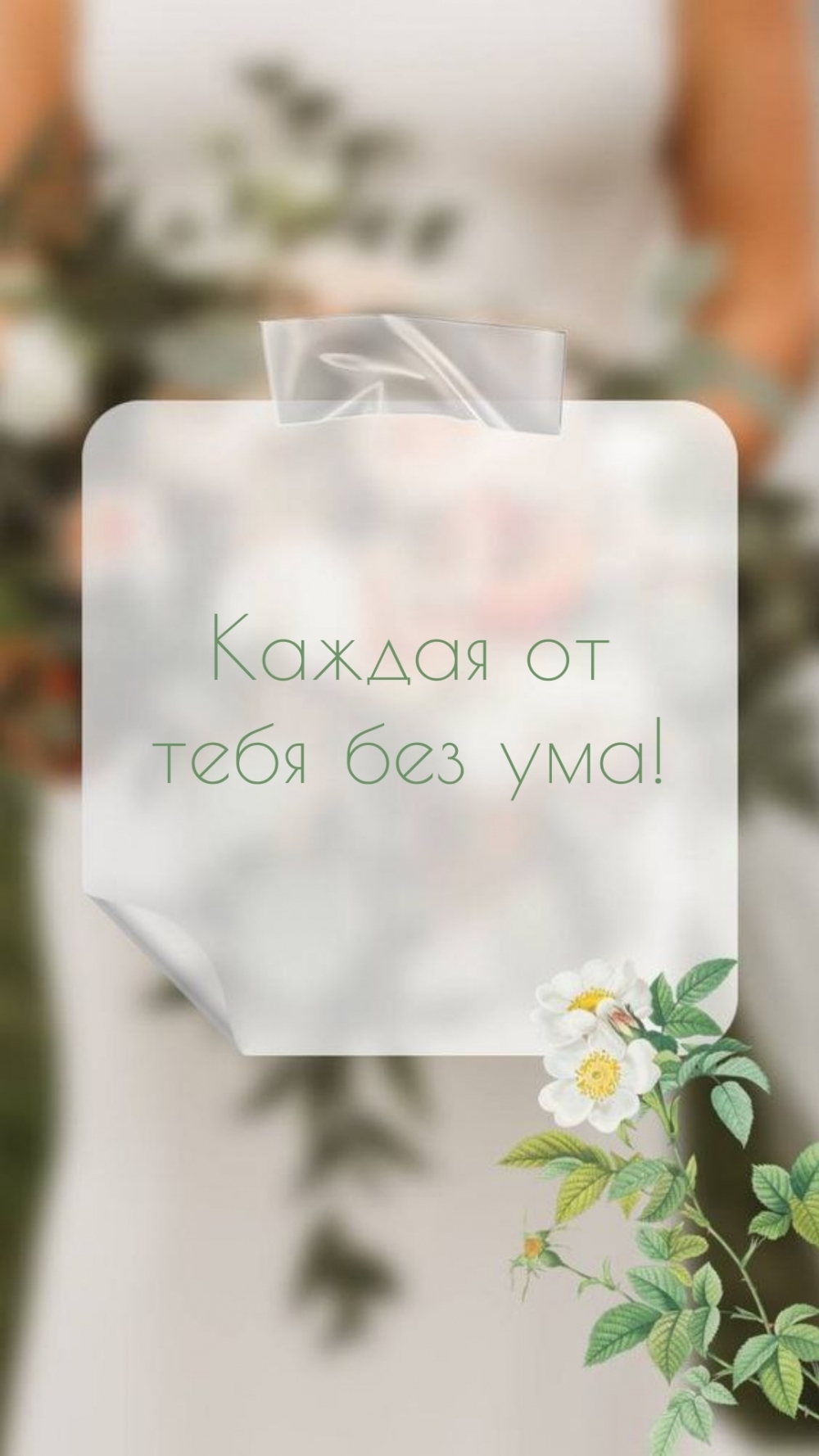 Каждая от тебя без ума!