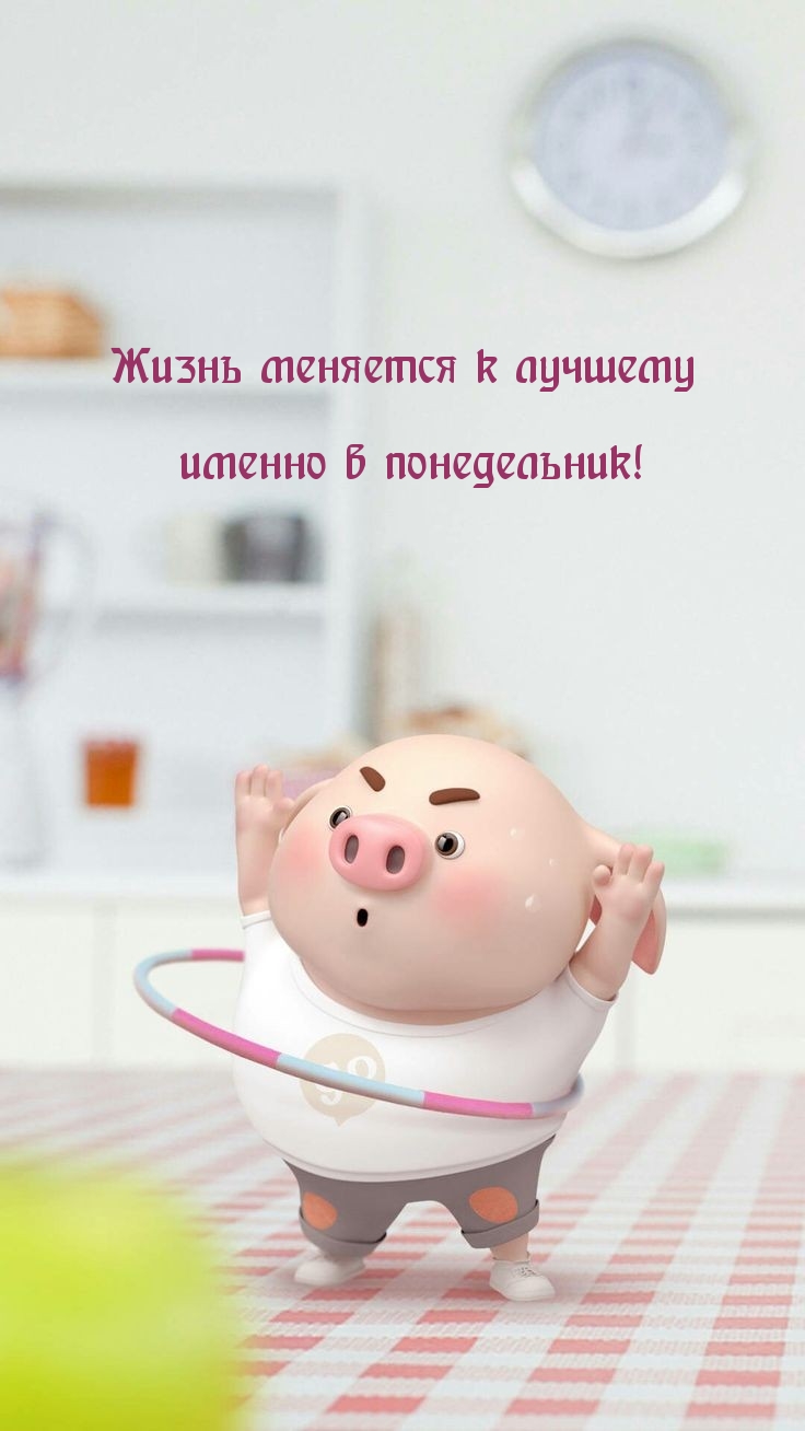 Жизнь меняется к лучшему именно в понедельник!