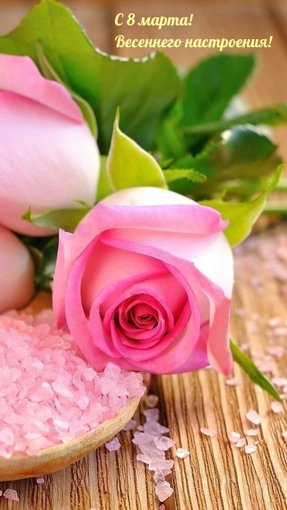 С 8 марта! Весеннего настроения!