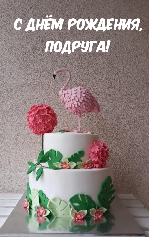 С днём рождения, подруга!
