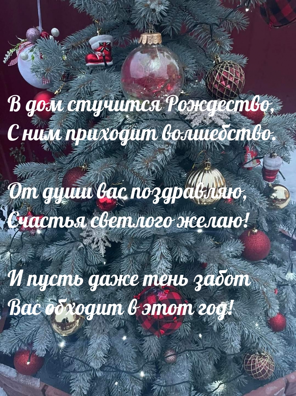 В дом стучится Рождество, с ним приходит волшебство.