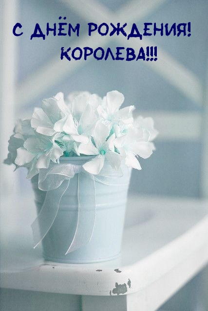 С днём рождения! Королева!