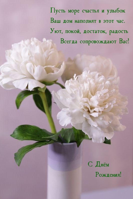 Пусть море счастья и улыбок Ваш дом наполнят в этот час