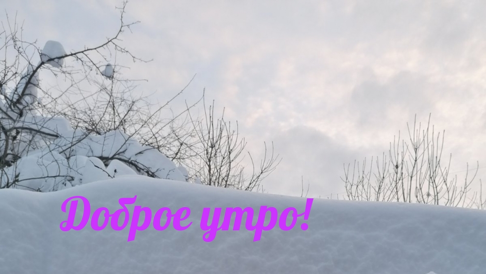 Доброе утро!