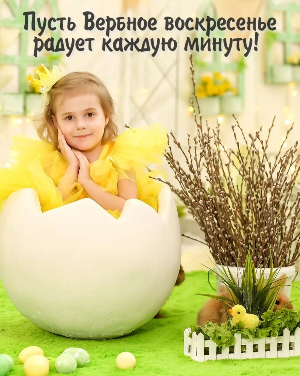 Пусть Вербное воскресенье радует каждую минуту!