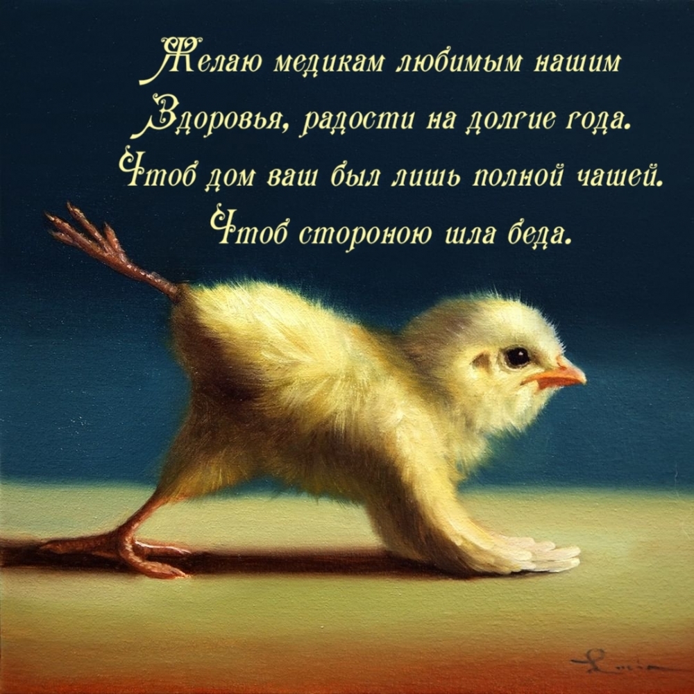 Желаю медикам любимым нашим здоровья, радости на долгие года.