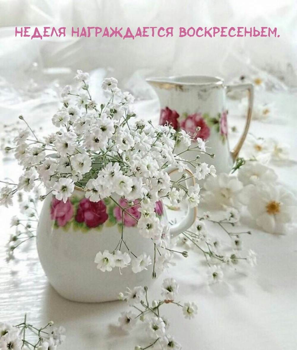 Неделя награждается воскресеньем.