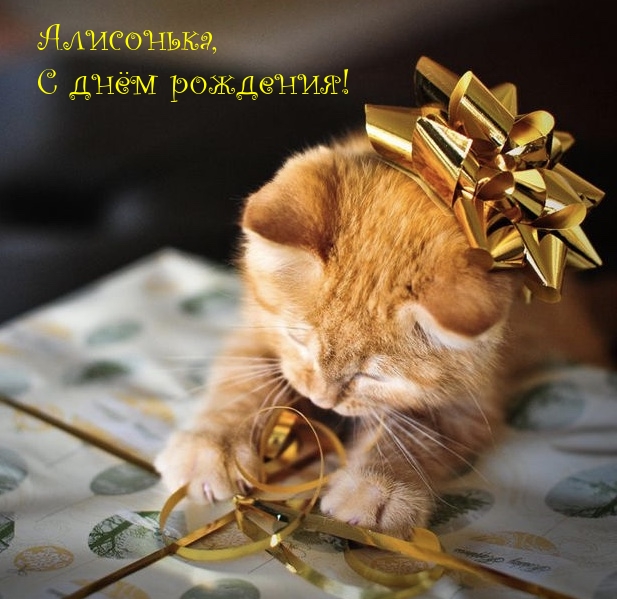 Алисонька, С днём рождения!