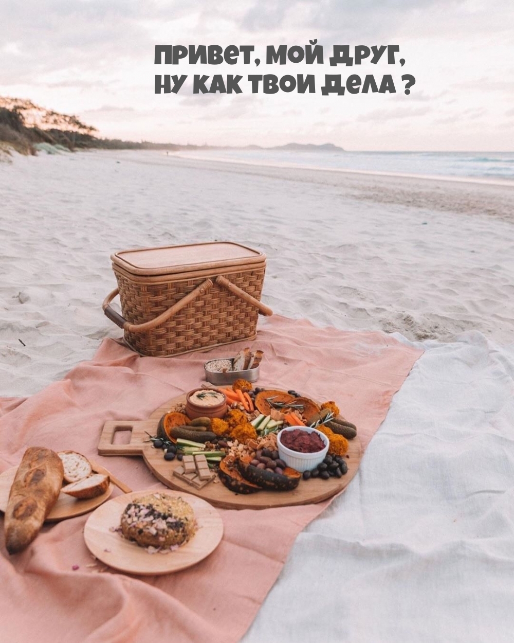 Привет, мой друг, ну как твои дела ?