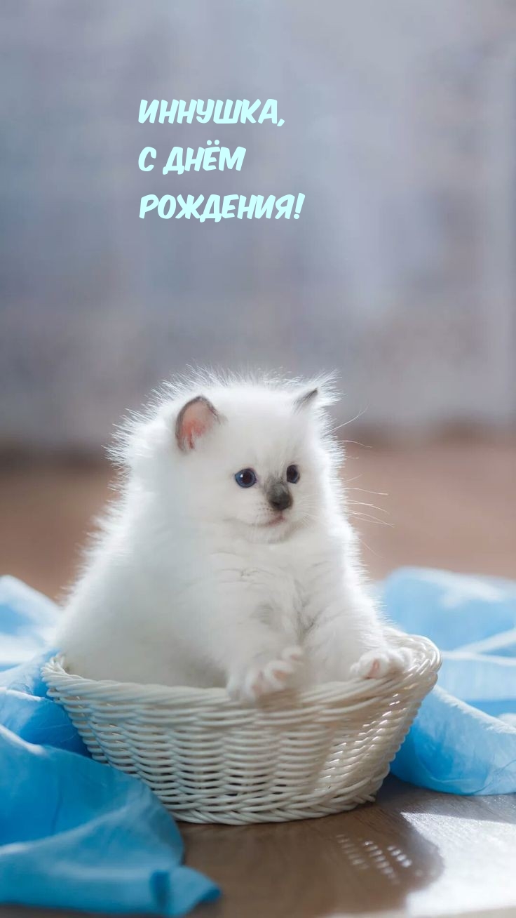 Иннушка, с днём рождения!
