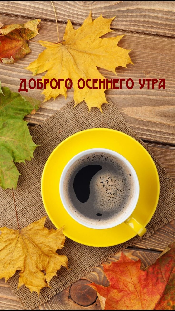 Доброго осеннего утра
