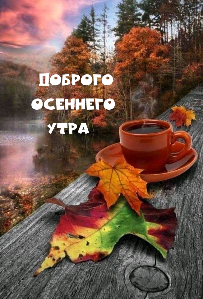 Доброго осеннего утра