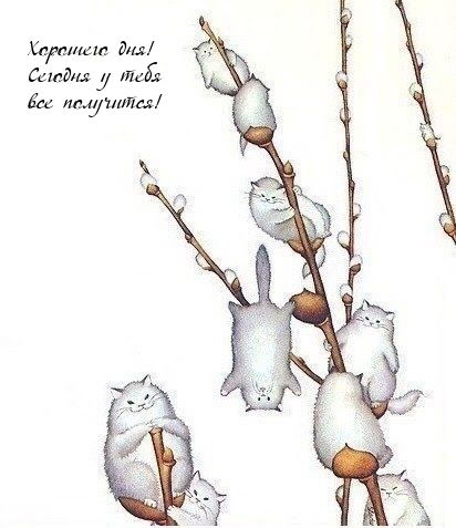 Хорошего дня! Сегодня у тебя все получится!