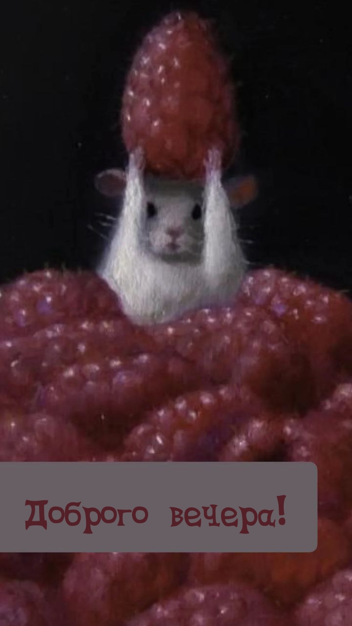 Картинки с надписями.  Доброго вечера!.