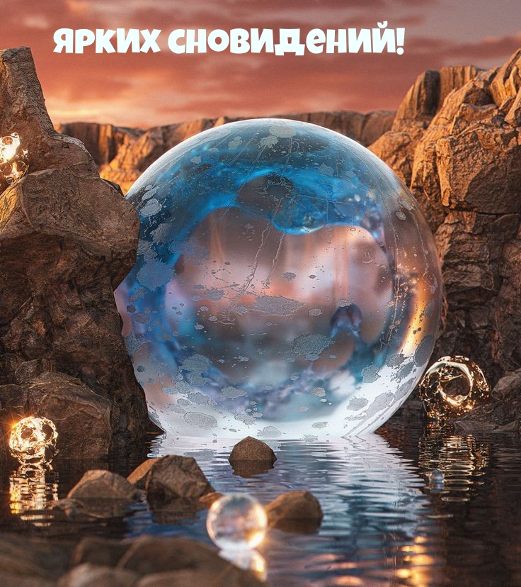 Ярких сновидений!