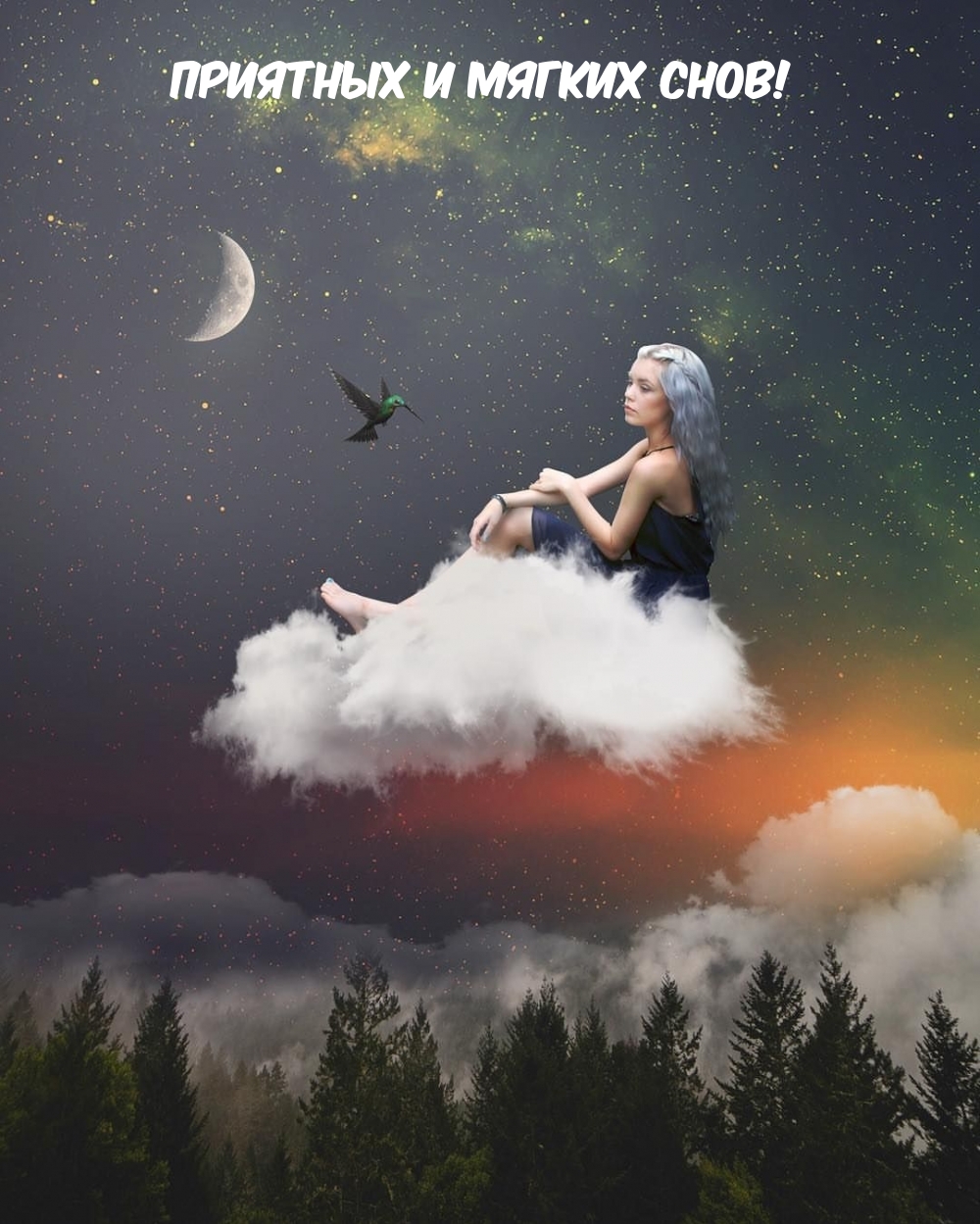 Приятных и мягких снов!