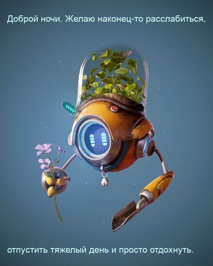 Доброй ночи. Желаю наконец-то расслабиться