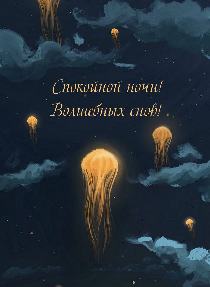 Спокойной ночи! Волшебных снов!