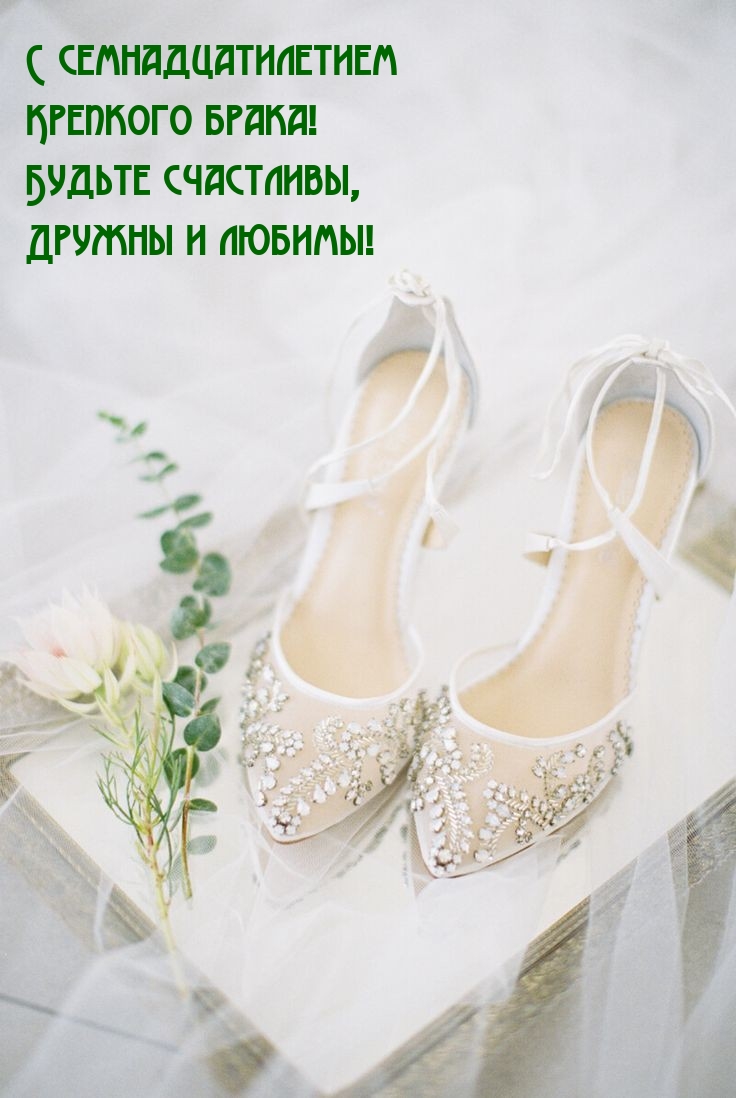 С семнадцатилетием крепкого брака!
